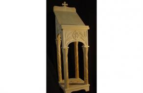Basswood Icon Stand